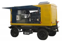 移动拖车柴油发电机组